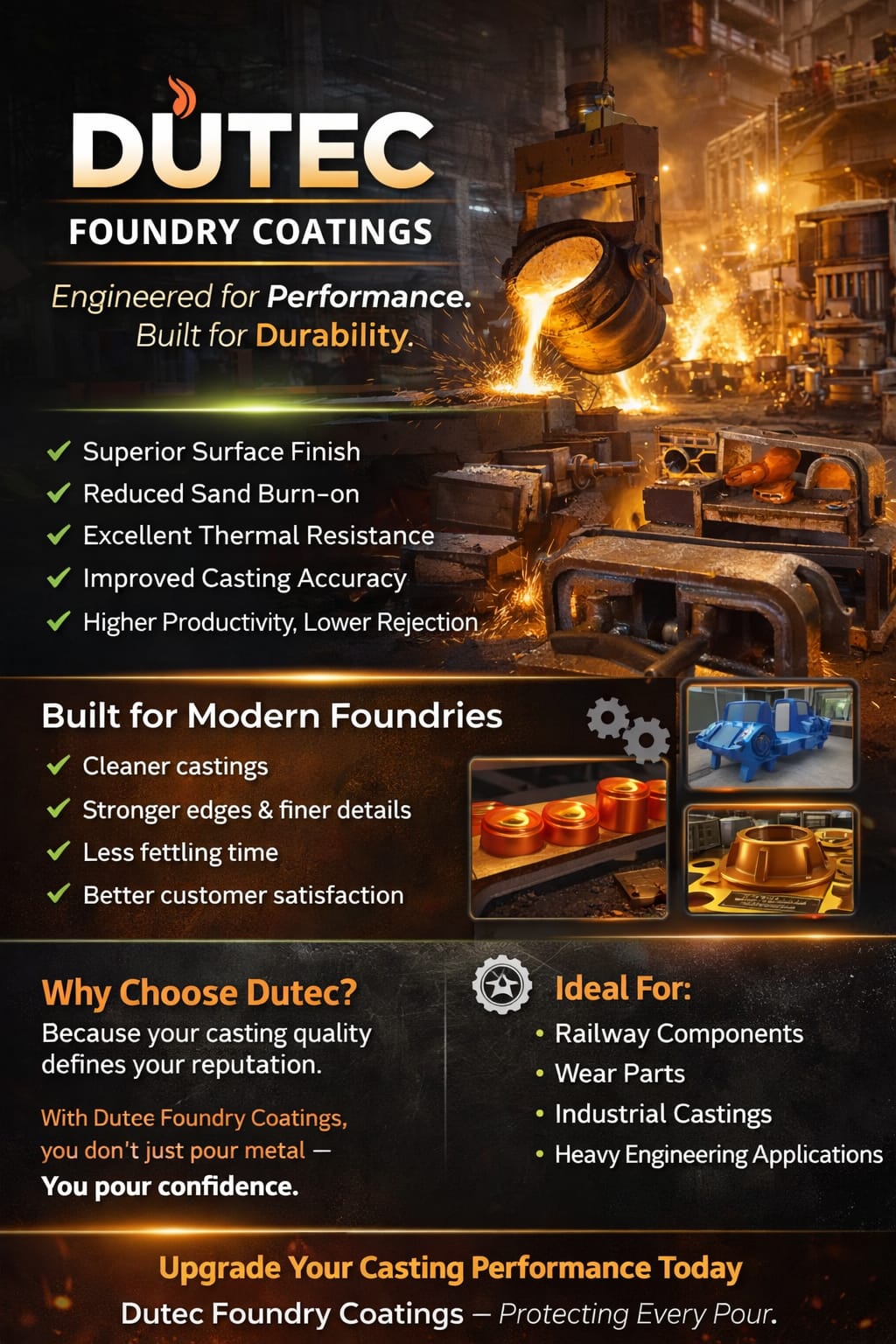 Premium Zircon Coating for Steel Casting