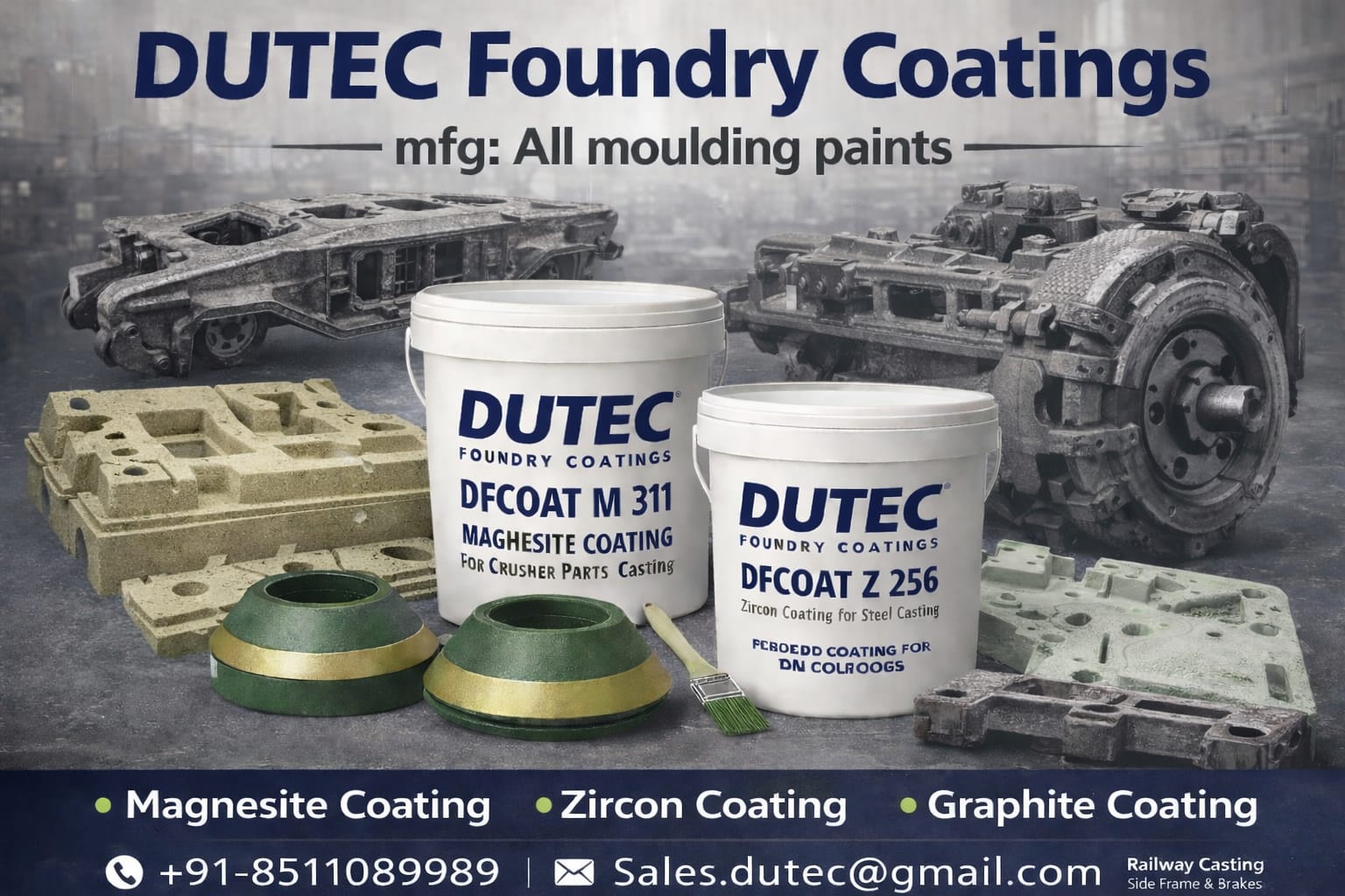 Railway Side Fitting Casting